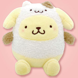 サンリオキャラクターズ おともだちきぐるみ ポムポムプリン ぬいぐるみ Sサイズ