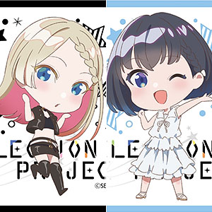 SELECTION PROJECT マイクロファイバーコースターセット 来栖セイラ/天沢灯