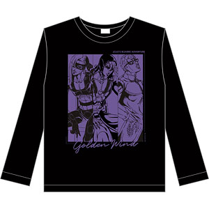 TVアニメ「ジョジョの奇妙な冒険 黄金の風」 ロングTシャツ ジョジョ～新たなる旅立ち～ver. Vol.2 〈暗殺者チーム〉Mサイズ