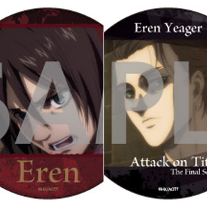 進撃の巨人 アニメイトカフェ 缶バッジ ハンジ 2個セット 進撃の巨人 アニメイトカフェ ハンジ 缶バッジ - メルカリ