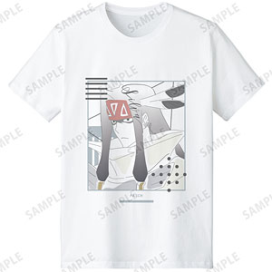 レディース XXXL TVアニメ『SHAMAN KING』 チョコラブ・マクダネル lette-graph Tシャツ レディース XXXL[アルマビアンカ] TVアニメ『SHAMAN KING』 シルバ lette-graph Tシャツ