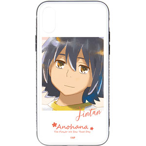 あの日見た花の名前を僕達はまだ知らない。 宿海仁太 Ani-Art aqua label 強化ガラスiPhoneケース(7 Plus/8 Plus)