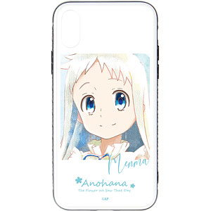 あの日見た花の名前を僕達はまだ知らない。 本間芽衣子 Ani-Art aqua label 強化ガラスiPhoneケース(7 Plus/8 Plus)