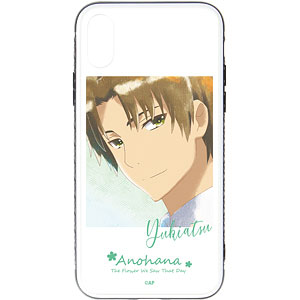 あの日見た花の名前を僕達はまだ知らない。 松雪集 Ani-Art aqua label 強化ガラスiPhoneケース(7 Plus/8 Plus)