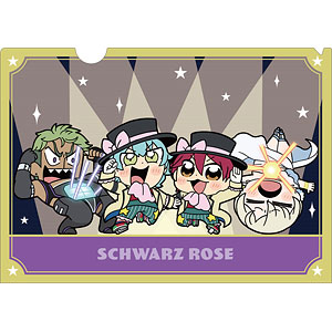 KING OF PRISM -Shiny Seven Stars- × 大川ぶくぶ 第2弾 Schwarz Rose クリアファイル