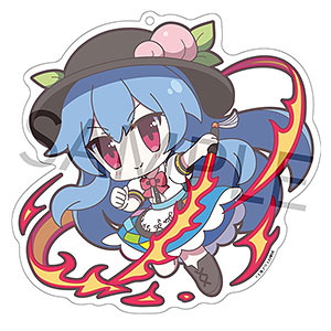 東方Project アクリルキーホルダー ゆるっととうほう 128 比那名居天子ver.2
