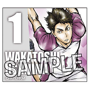 ハイキュー！！ 額縁バッジ 激闘！！ver. 牛島若利