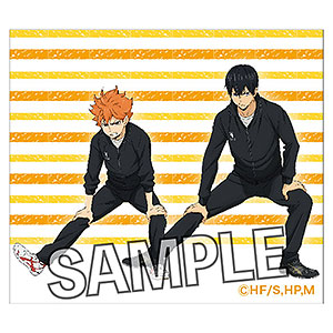 ハイキュー！！ 額縁バッジ ウォーミングアップ！！ver. 日向翔陽＆影山飛雄