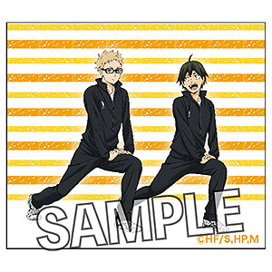 ハイキュー！！ 額縁バッジ ウォーミングアップ！！ver. 月島蛍＆山口忠
