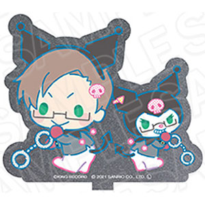 ヒプノシスマイク SANRIO NAKAYOKU EDIT ラメ入りアクリルスタンド 入間銃兎×クロミ