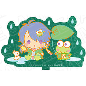 ヒプノシスマイク SANRIO NAKAYOKU EDIT ラメ入りアクリルスタンド 有栖川帝統×けろけろけろっぴ