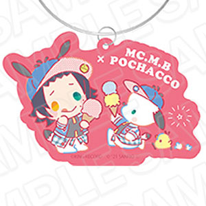 ヒプノシスマイク SANRIO NAKAYOKU EDIT ワイヤーキーホルダー