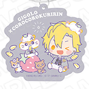 ヒプノシスマイク SANRIO NAKAYOKU EDIT ワイヤーキーホルダー 伊弉冉一二三×コロコロクリリン