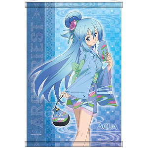 この素晴らしい世界に祝福を！ 描き下ろしB2タペストリー アクア