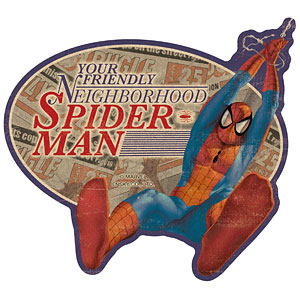 マーベル トラベルステッカー スパイダーマン(2)