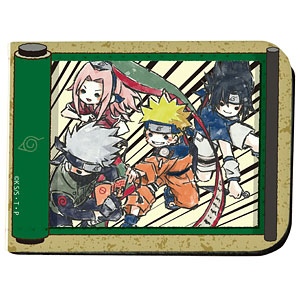レザーフセンブック「NARUTO-ナルト-」01/ナルト＆サスケ＆サクラ＆カカシ(グラフアート)
