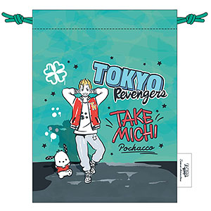 東京リベンジャーズ・サンリオキャラクターズ 巾着 (1)花垣武道 ver