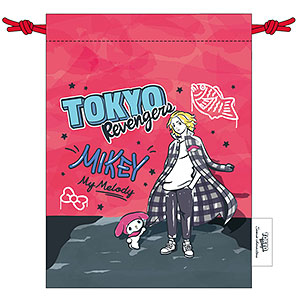 東京リベンジャーズ・サンリオキャラクターズ 巾着 (2)佐野万次郎 ver