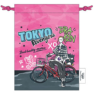 東京リベンジャーズ・サンリオキャラクターズ 巾着 (3)龍宮寺堅 ver