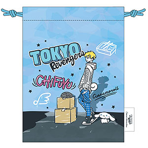 東京リベンジャーズ・サンリオキャラクターズ 巾着 (5)松野千冬 ver