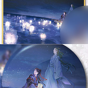 アニメ「魔道祖師」 二十四節気 小満 色紙 缶バッジ セット[南漫