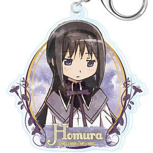 魔法少女まどか☆マギカ ウェットカラーシリーズ アクリルキーホルダー 暁美ほむら