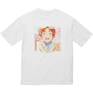 アニメ「ヘタリア World★Stars」 イタリア Ani-Art aqua label BIGシルエットTシャツ ユニセックス S