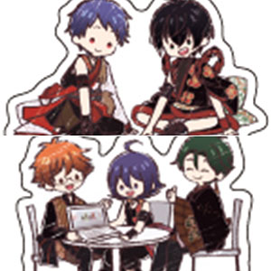 アクリルぷちスタンド「KING OF PRISM ALL STARS -プリズムショー☆ベストテン-」05/和ロックver. グラフアート 6個入りBOX
