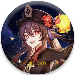 原神 壁紙キャラ缶バッジ ロサリア[miHoYo]《在庫切れ》