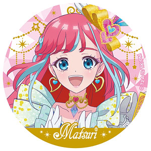 ワッチャプリマジ！ 甘瓜みるき 缶バッジ マーチング ワッチャプリマジ 推しくじ G賞 ハート型缶バッジ 甘瓜みるき