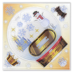 Favlab アクスタケース スノードーム -GOLD-