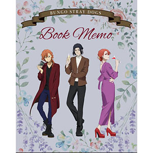 文豪ストレイドッグス ブック型メモ 中原＆尾崎＆森