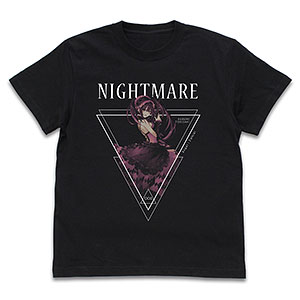 デート・ア・ライブ 原作版 〈ナイトメア〉時崎狂三 Tシャツ/BLACK-L
