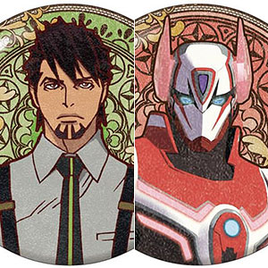 劇場版 TIGER ＆ BUNNY -The Rising- アールヌーボーアート 缶バッジ 6個入りBOX