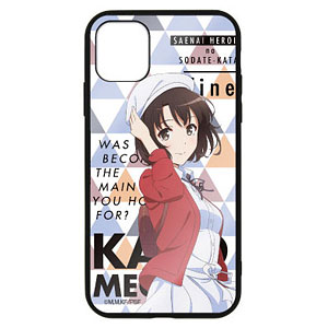冴えない彼女の育てかた Fine 加藤恵 強化ガラスiPhoneケース 私服ver./XR・11共用