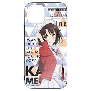 冴えない彼女の育てかた Fine 加藤恵 強化ガラスiPhoneケース 私服ver./12・12Pro共用