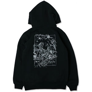 映像研には手を出すな！ KEEP YOUR HANDS OFF EIZOUKEN！パーカーブラック XL