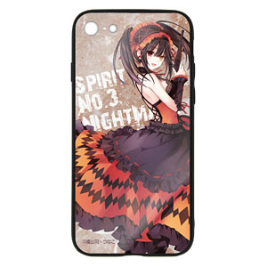 デート・ア・ライブ 原作版 時崎狂三 強化ガラスiPhoneケース/7・8・SE(第2世代)共用