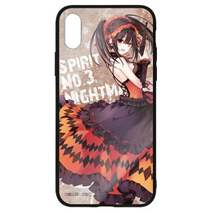 デート・ア・ライブ 原作版 時崎狂三 強化ガラスiPhoneケース/X・Xs共用