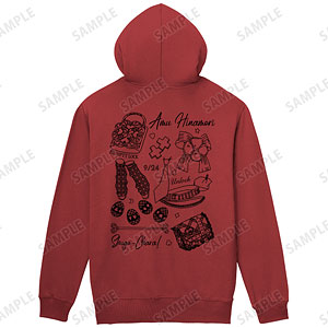 しゅごキャラ！ 日奈森あむ Ani-Sketch バックプリントジップパーカー レディース XXXL