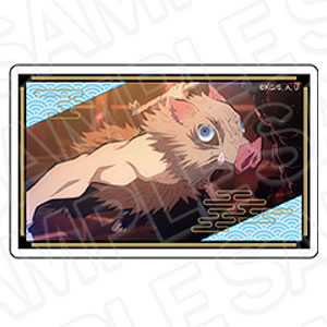 テレビアニメ「鬼滅の刃」 無限列車編 プレートバッジ 嘴平伊之助