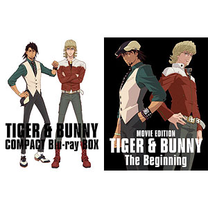 【特典】BD TIGER ＆ BUNNY COMPACT Blu-ray BOX + 劇場版 TIGER ＆ BUNNY COMPACT Blu-ray BOX 2点セット