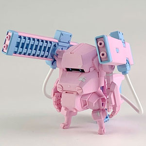 チョイプラ 7式Vシリーズ 陸上自衛隊07式-II型戦車- なっちん レールガン シクラメンピンク プラモデル