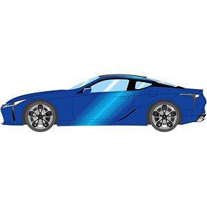 1/43 レクサス LC500 “ストラクチュラルブルー” 2018 ブルー