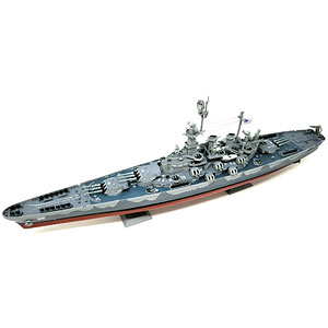 アメリカ海軍 戦艦 BB-55 ノースカロライナ 1944 (プラモデル
