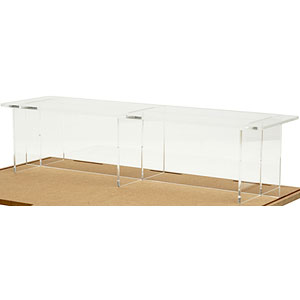コレクションケースL用アクリルステージ(1段・高さ75mm)