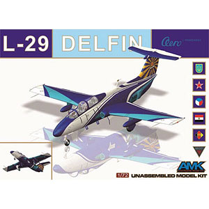 1/72 アエロ L-29 デルフィン プラモデル（再販）[アバンギャルド