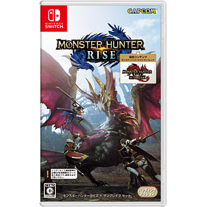 【特典】Nintendo Switch モンスターハンターライズ + サンブレイク セット