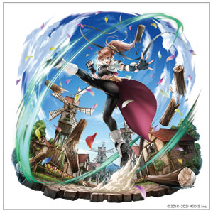 ラストクラウディア アクリルアート 31 拳姫レオナ