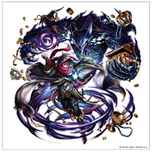 ラストクラウディア アクリルアート 45 怪盗ロビン